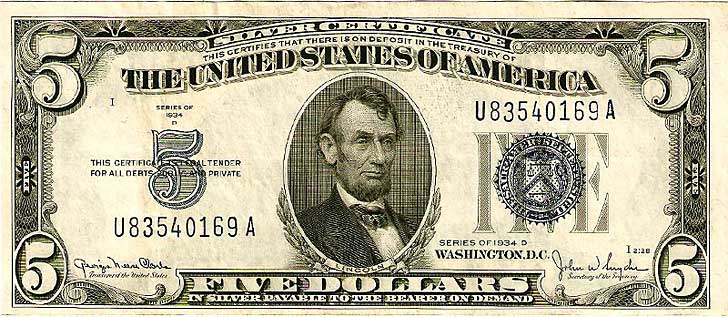 silver certificate